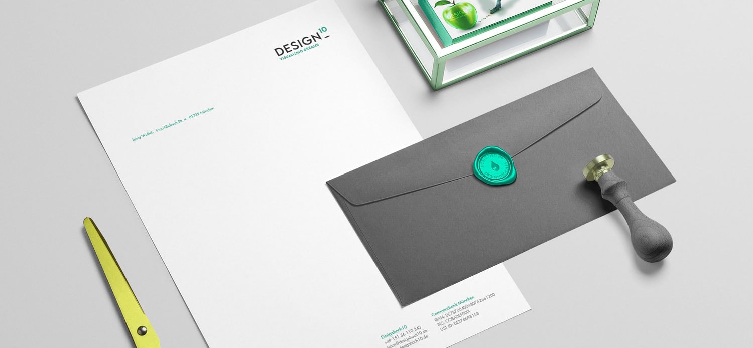 das Bild zeigt das barrierefreies Corporate Design von Designhoch10