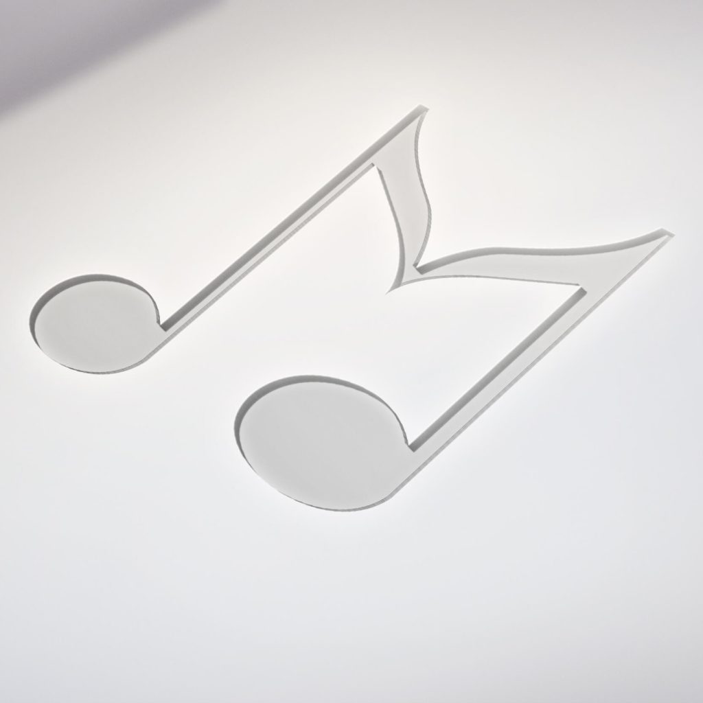 Das Bild zeigt ein Barrierefreies Logodesign für die Stadtmusik Bonndorf