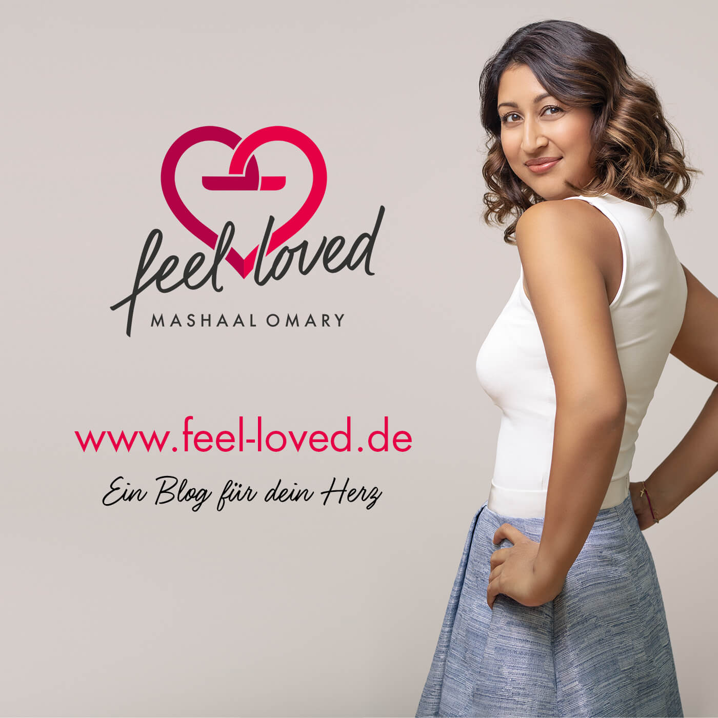 Das Bild zeigt das Logo für feel loved - ein Blog für dein Herz