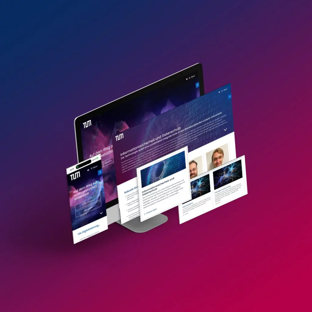 Webdesign lernen, TU München