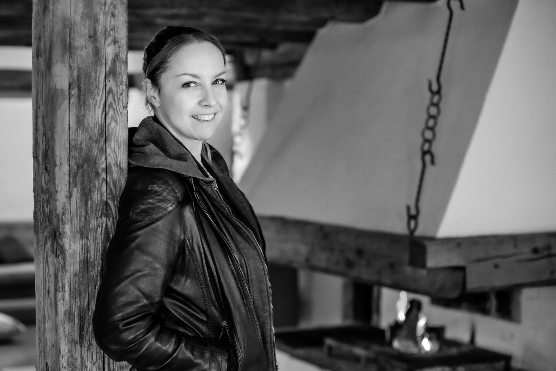 Auf dem Bild bin ich, Jenny Wullich, Webdesignerin zu sehen