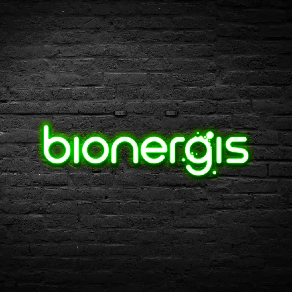 Logo zeigt den Schriftzug: Bionergis
